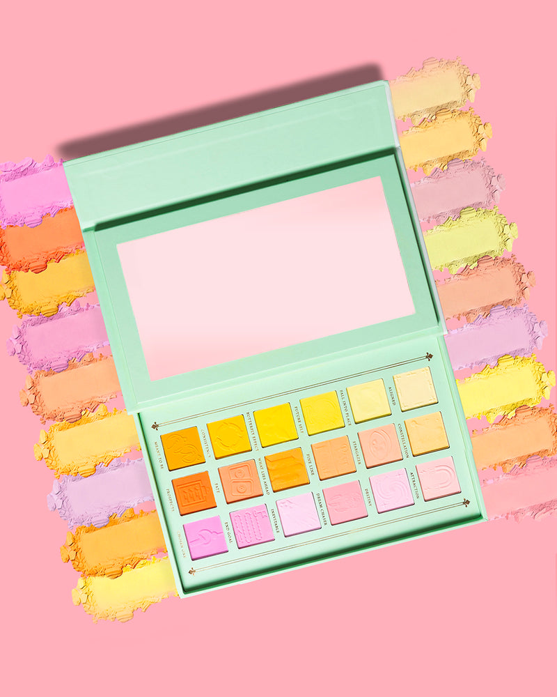 Justera min framtida Pastell Eyeshadow Palette