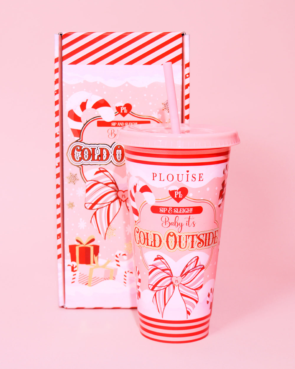 Baby Det är Kallt Ute Och Tomtens lilla Hjälpare Sippy Cups