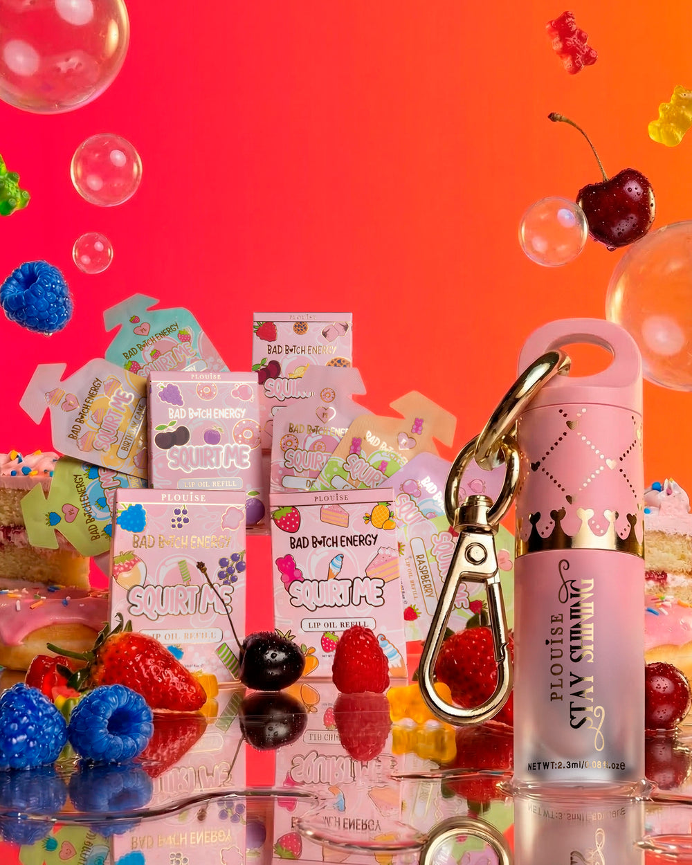 Bygg ditt Gloss Bestie Refillable Lip Oil Bundle
