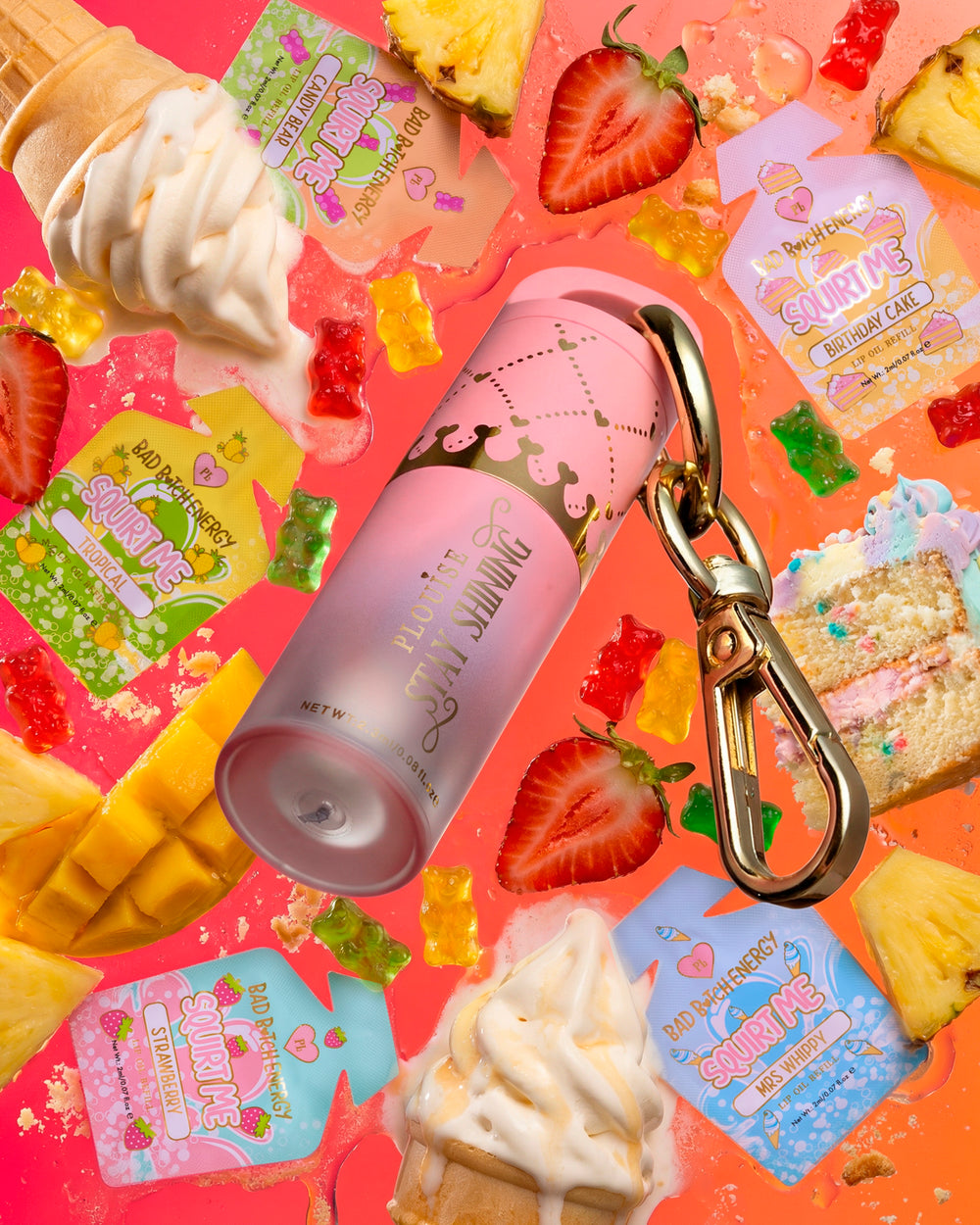 Bygg ditt Gloss Bestie Refillable Lip Oil Bundle