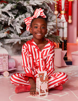 Kids Candy Cane julpyjamas