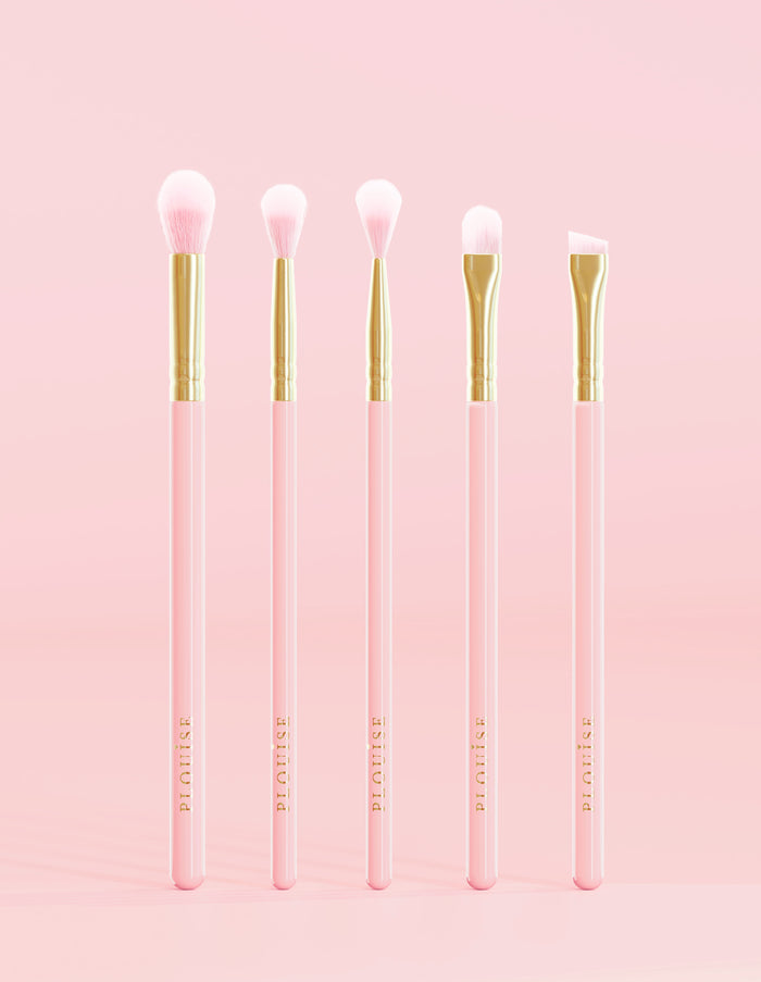Snatch Blend & Pop 5-delad Brow, Eye & Lip Brush Set