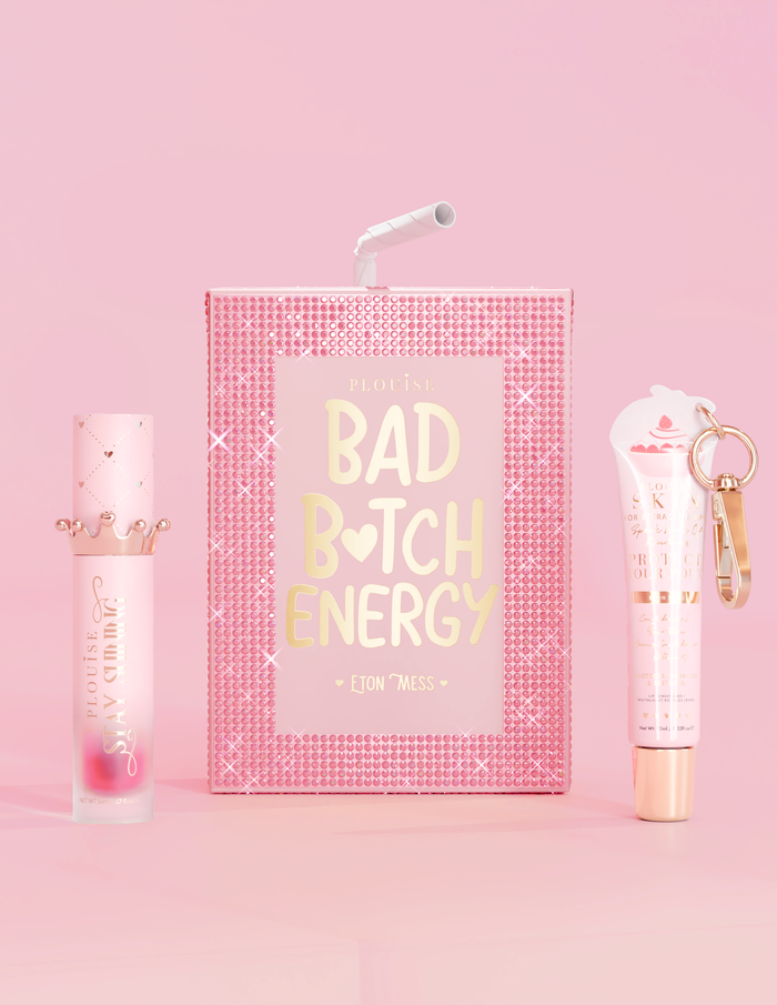 Crystal Lip Trio & Hand Sanitiser Spray PR presentset