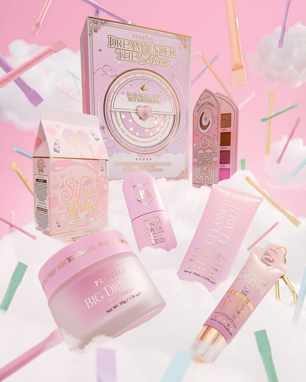 P.Louise Dream Under The Moon Rainbow Sherbet Set
