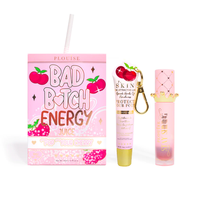 Bad Bitch Energy Lip Conditioner & Lip Oil Duo - Blue Raspberry