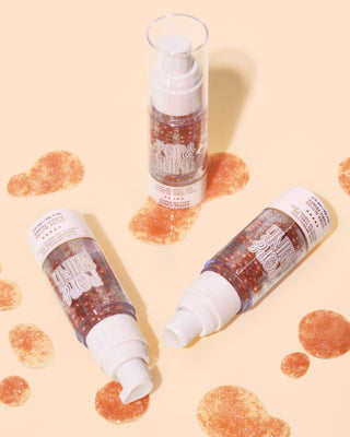 P.Louise Pop & Shine Glitter Bubble Primer - Gå för guld