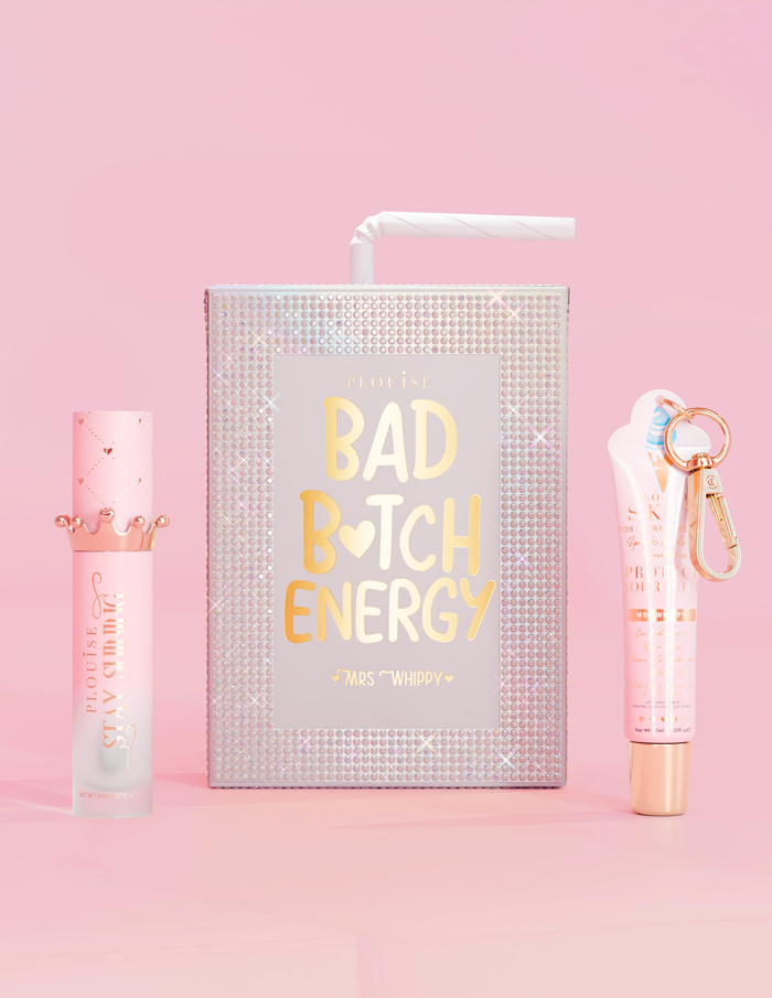 Crystal Lip Trio & Hand Sanitiser Spray PR presentset