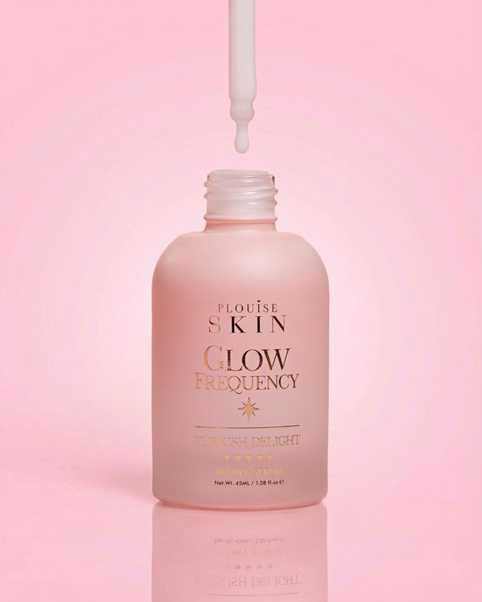 P.Louise Glow Frequency Glowy Serum Turkish Delight-flaska