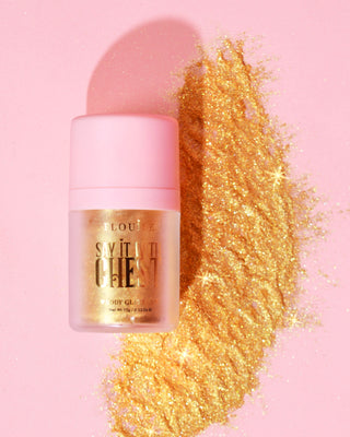 P.Louise Säg det med bröstlös kroppsglitter