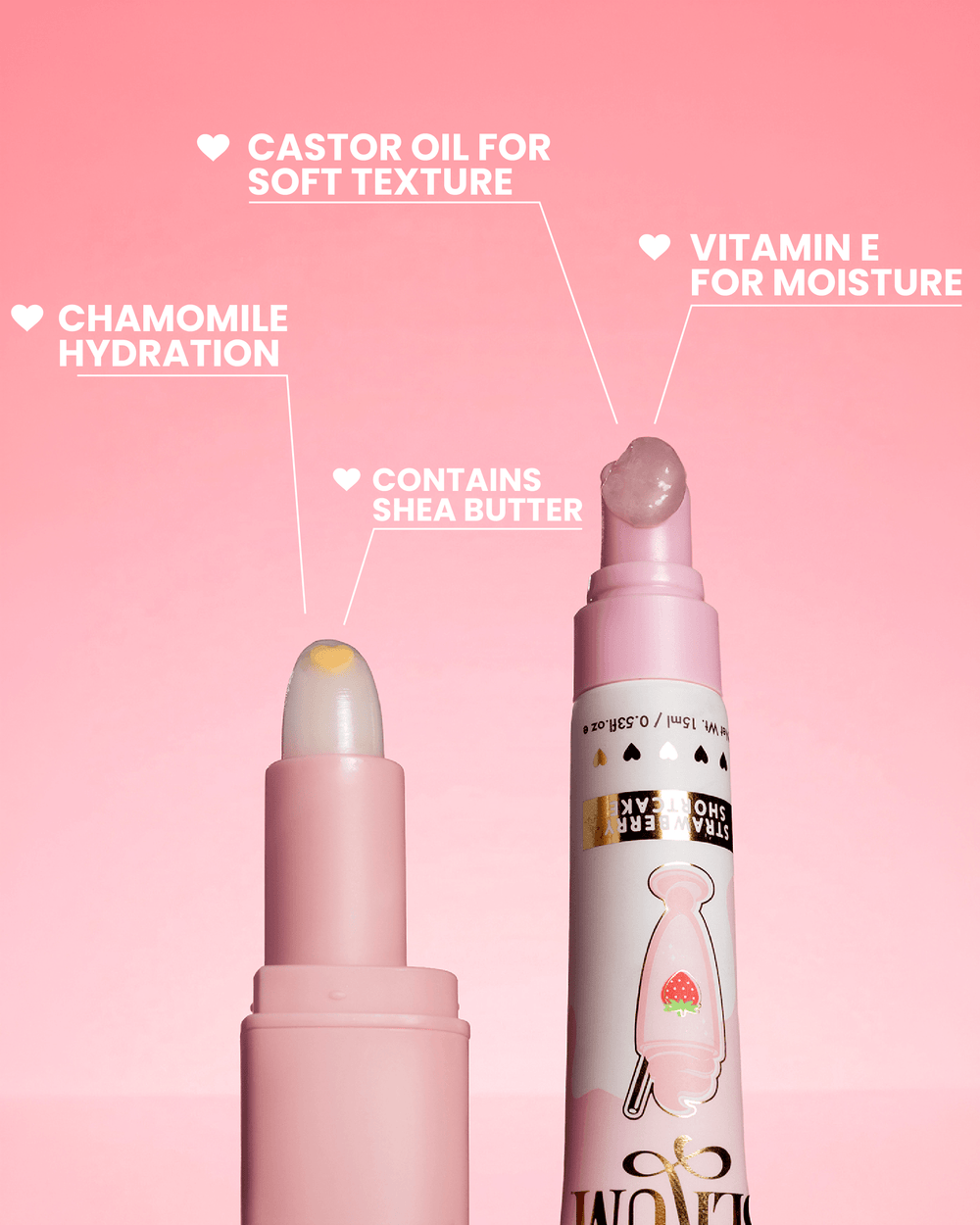 Drömmande och krämiga läppbalsam & läppserum Duo