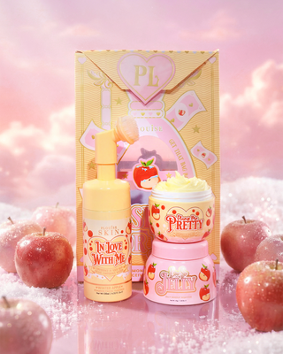 P. Louise besatt för mindre hudvårdspaket