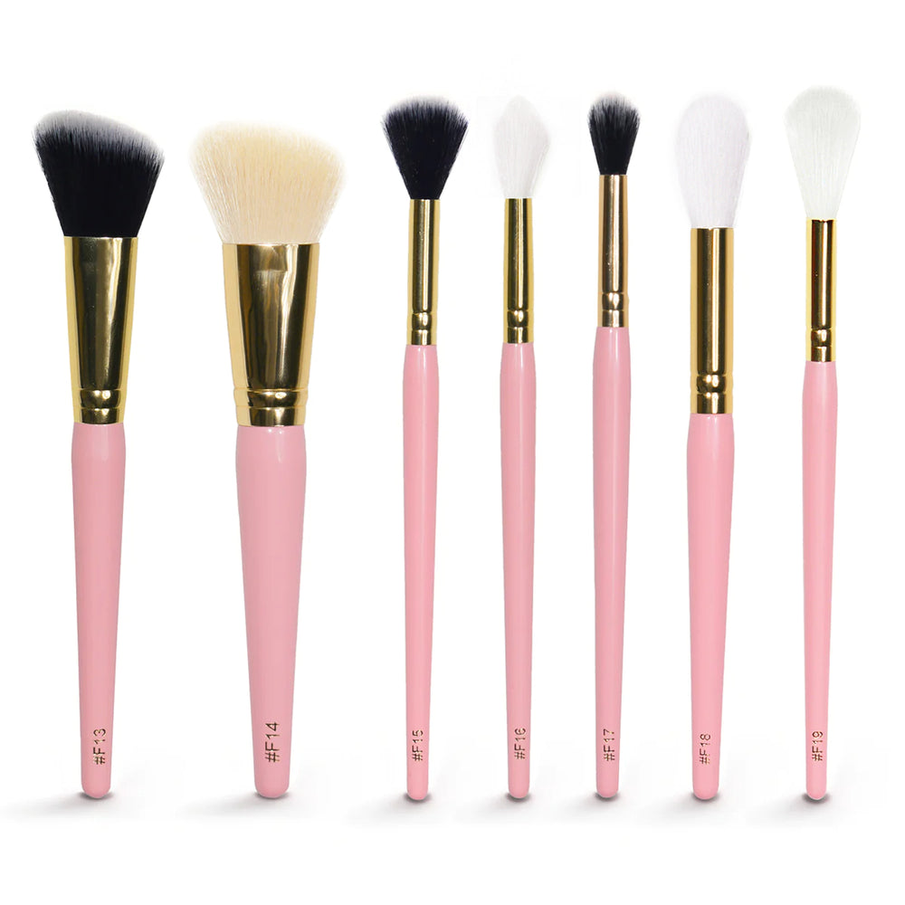 30-delad professionell makeupborsteset