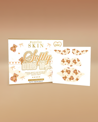 Softly Does It 3-i-1 läpp-, ögon- och näsmaskset