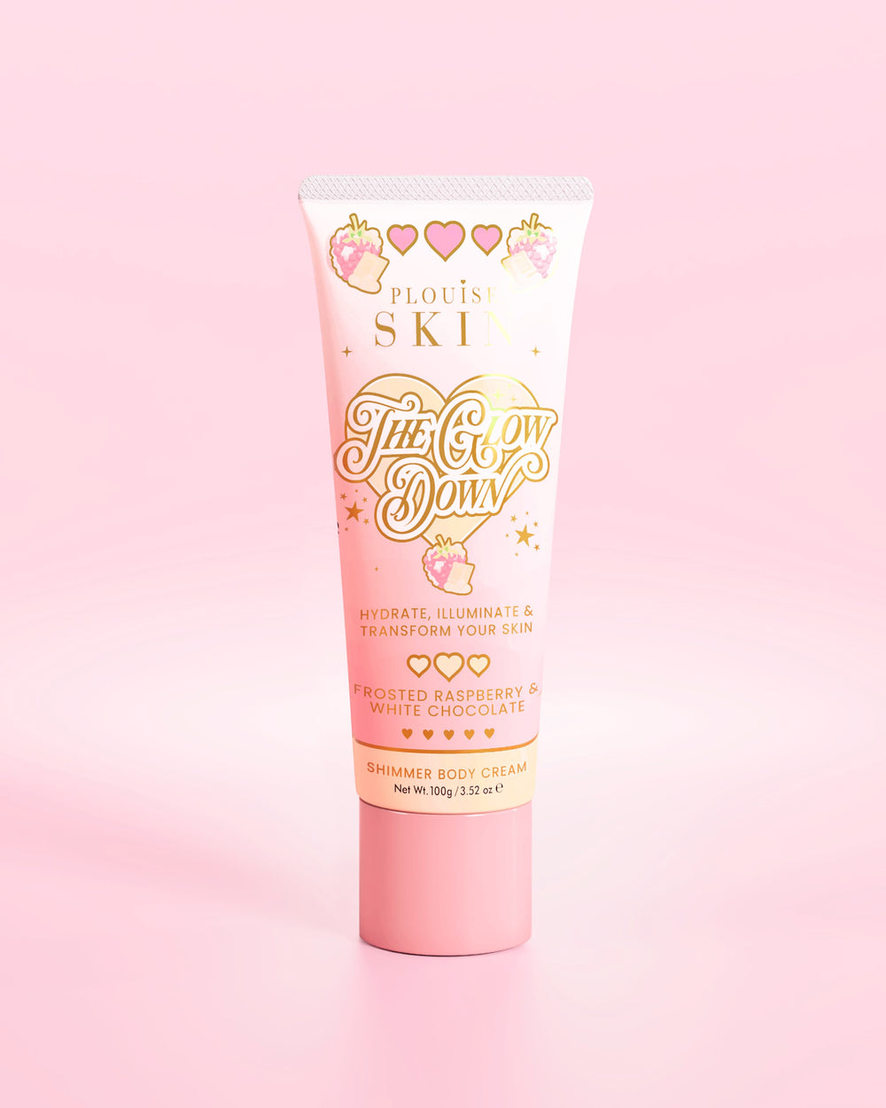 The Glow Down – Frostade hallon och vit choklad